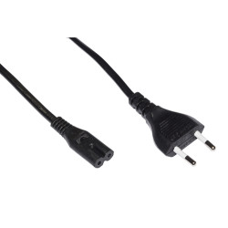 Cavo di alimentazione con spina bipolare italiana a presa 8 form