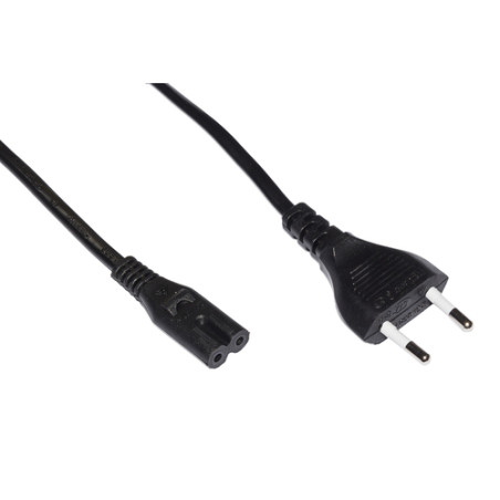 Cavo di alimentazione con spina bipolare italiana a presa 8 form