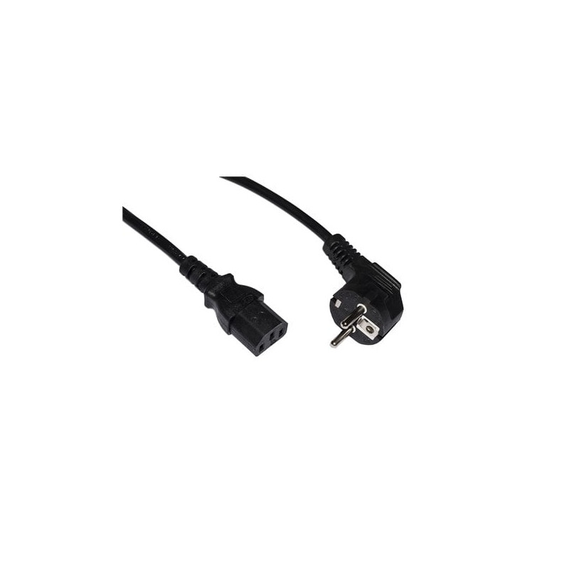 Cavo di alimentazione link spina tedesca 250v a iec vde, 5m [lksk50]