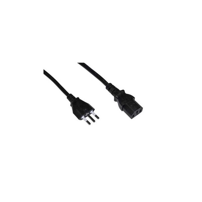 Cavo di alimentazione link spina italiana tripolare 10 a, per computer