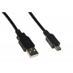Cavo link usb 2.0 mini b 5 poli per ricaricca e trasmissione dati,