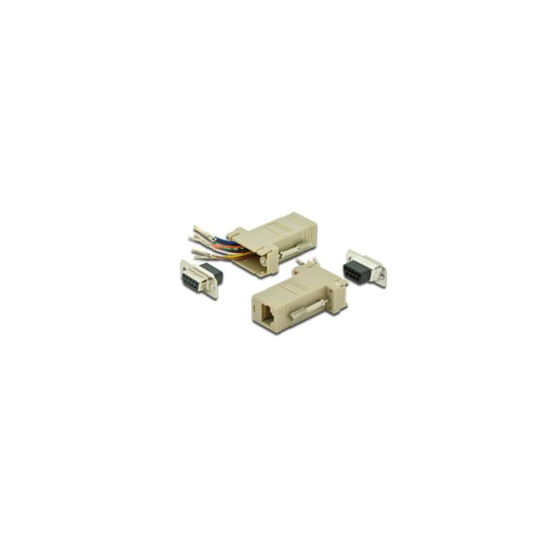 Connettore modulare digitus 9 poli f a 8 poli rj45 [pl103f]