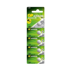 Confezione 5 batterie gp alcaline specialistiche lr54