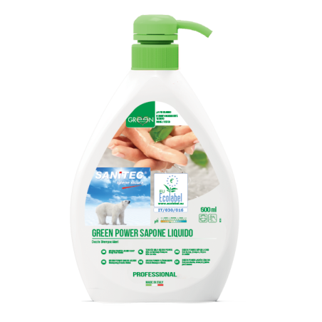 Sapone liquido sanitec cf.6 greenpower 1000ml [4015-s]
