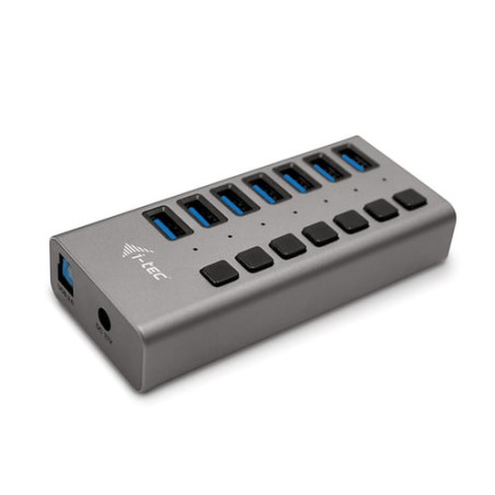 Hub usb itec usb3.0 charging hub 7p+poadap. 36w - u3chargehub7