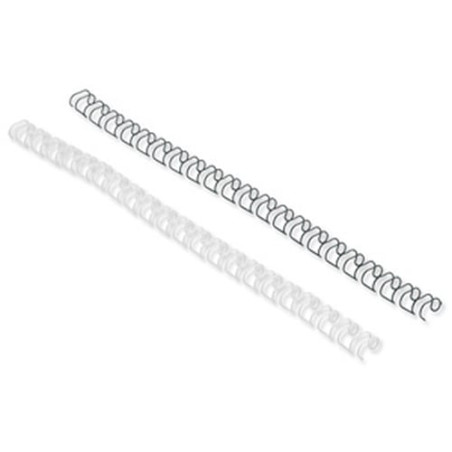 Dorsi metallici gbc per rilegatrice multibind cf100 14mm nero [ib165429]