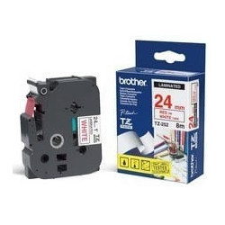 Nastro brother tz-e251 24mmx8mt nero/bianco [tz-e251]