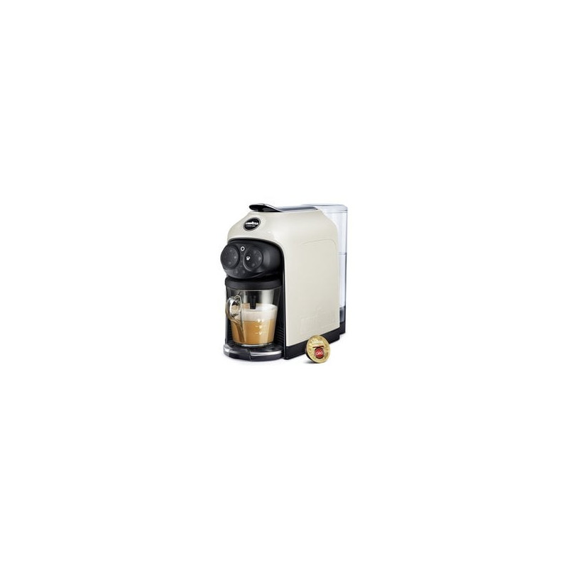 Macchina da caffe' lavazza desea con capsule bianco 1.1l automatica