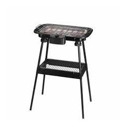 Grill elettrico melchioni bbq2 griglia barbecue elettrico 2000w 38x22cm