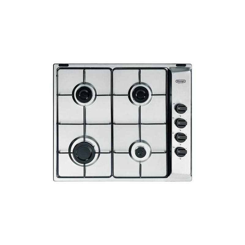 Piano cottura a gas de longhi con 4 fuochi e comandi laterali , 70cm