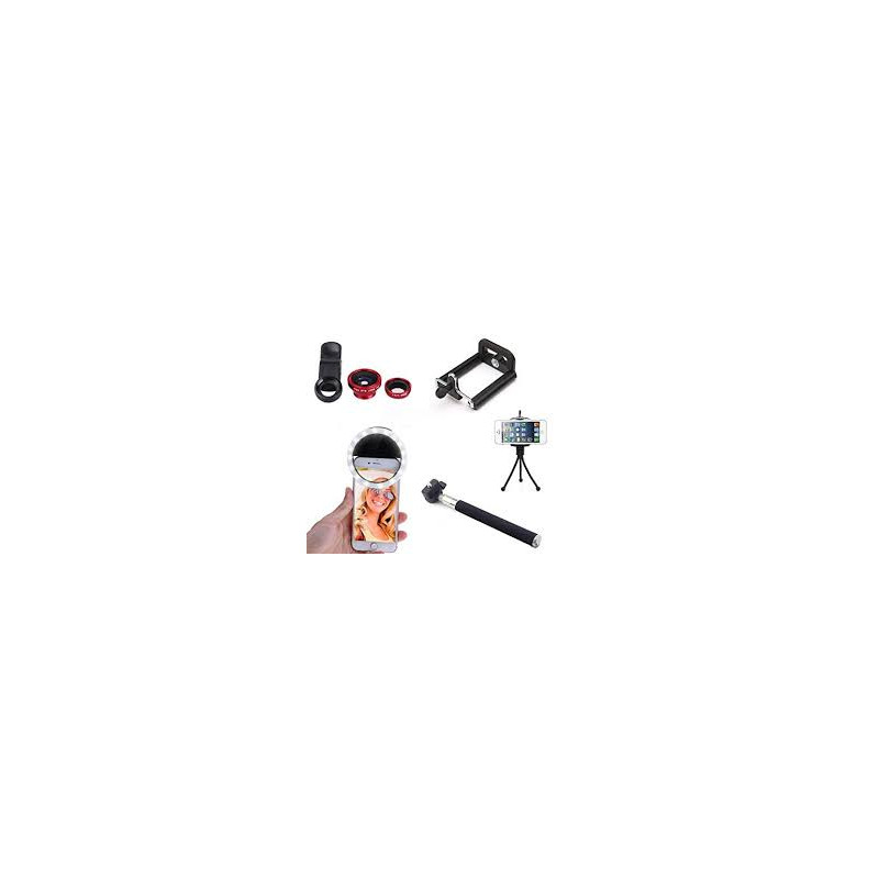 Kit accessori fotografia celly selfie kit - universal [selfiekit]