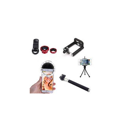 Kit accessori fotografia celly selfie kit - universal [selfiekit]