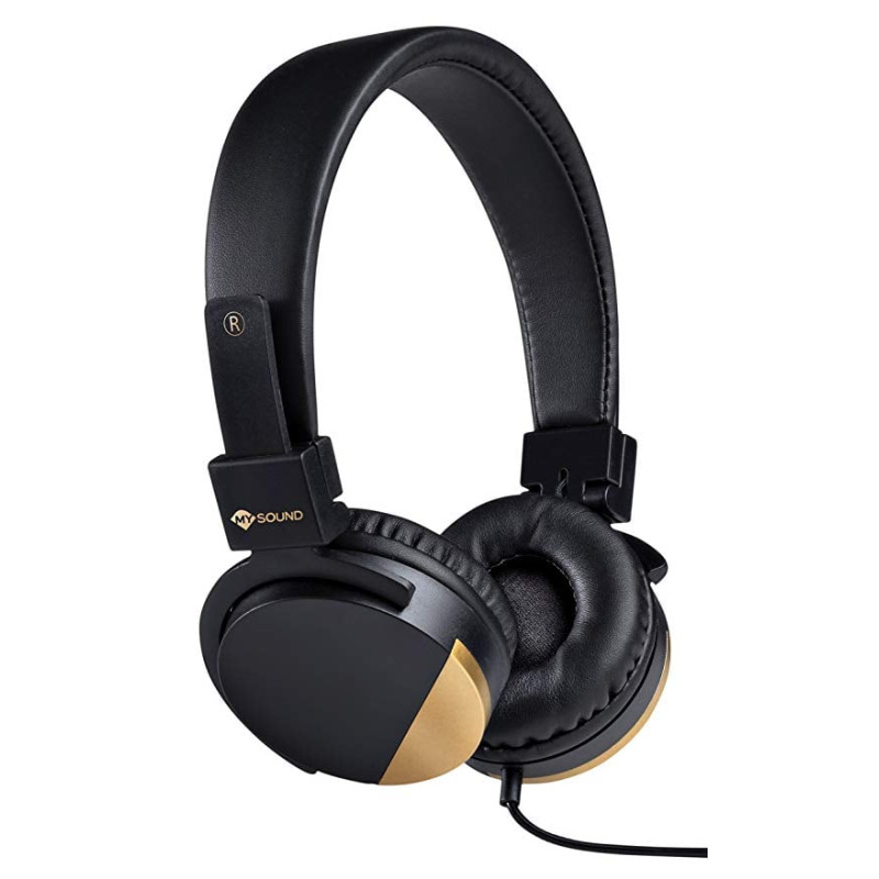 Cuffie meliconi mysound speak metal nero 497456