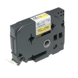 Nastro brother tze-631 12mmx8mt nero/giallo [tze-631]