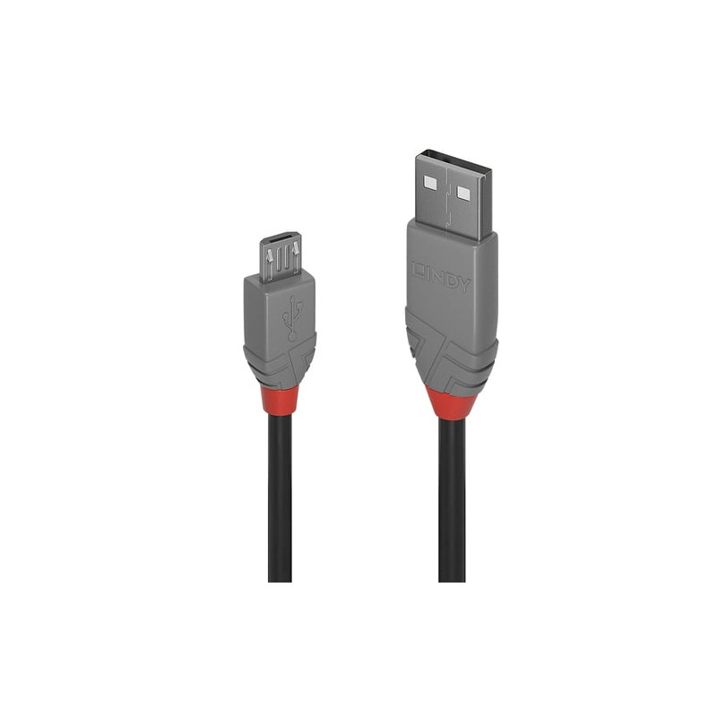 Cavo lindy usb 2.0 type-a a micro-b 0.2m [36730]