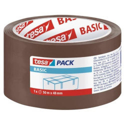 Nastro da imballo tesa basic avana 50x50 [58573-00000-00]