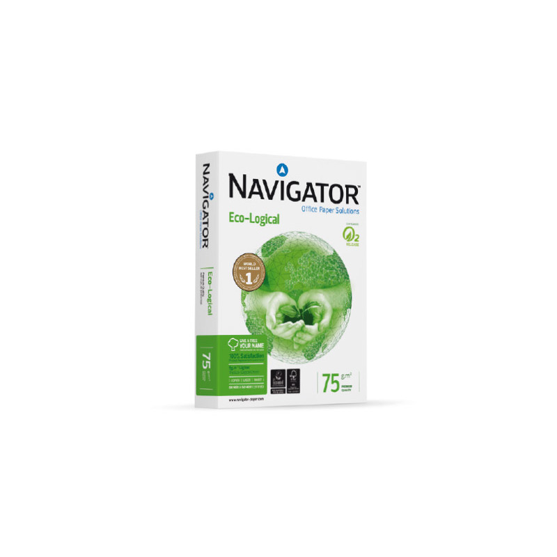 Carta in risma navigator cf.5 ecologic a3 75gr [nec0750051]