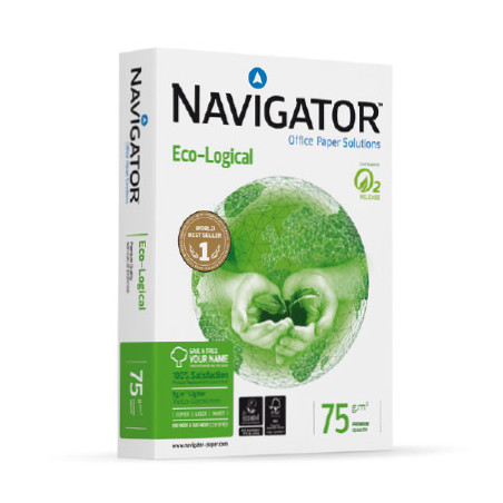 Carta in risma navigator cf.5 ecologic a3 75gr [nec0750051]