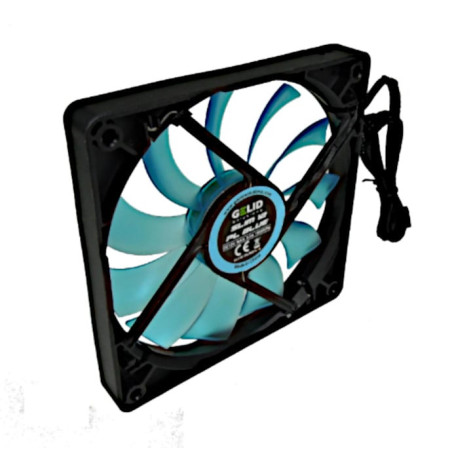 Ventola 120x120 gelid slim 12v pl blu [icpu-ge-slpl12