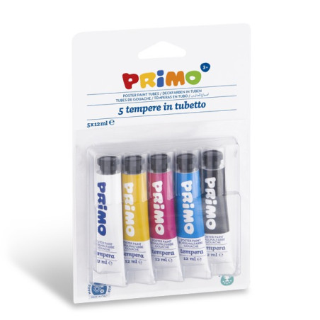 Tubetti tempera primo conf.5 da 12ml [442t5bl]