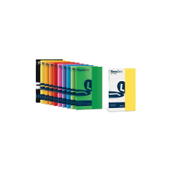 Carta in risma cartotecnica favini rismaluce a4 90gr 300ff nero [a66a304]