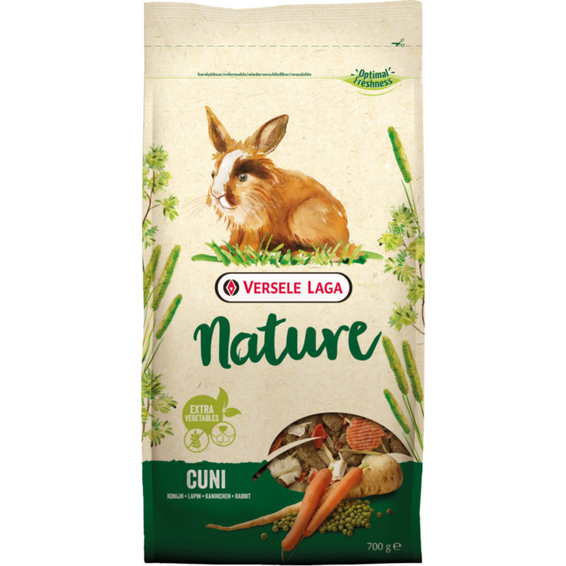 Cibo per conigli versele laga nature cuni 9kg