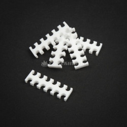 Set fermacavi king mod services 5 pannelli a 12-slot 4mm grande