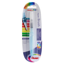Penna pentel aquash water brush con punta piatta a pennello [xfrh/1-mh]