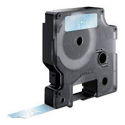 Nastro dymo tipo d1 (12mmx7m) bianco/trasparente 450200 [s0720600]