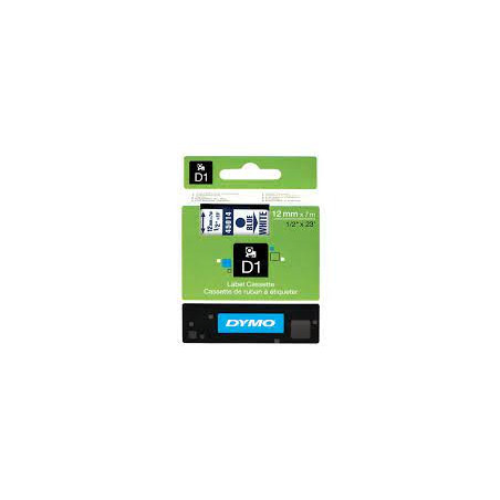 Nastro dymo tipo d1 (12mmx7m) blu/bianco 450140 [s0720540]