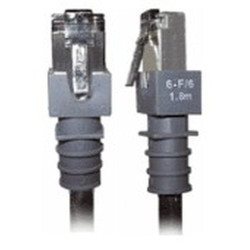 Cavo di rete patchsee rj45 cat.6 ftp nero 0,6m [6-f/2]