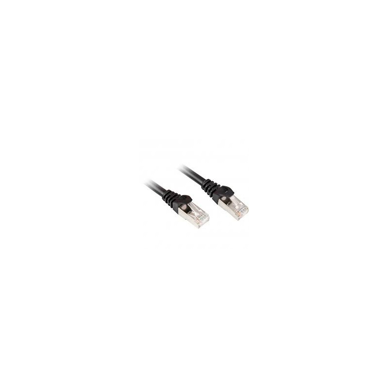 Cavo di rete sharkoon rj45 cat.6 sftp nero 20,0m [4044951020393]