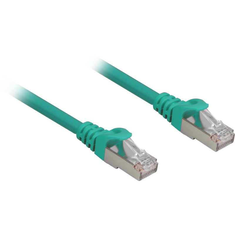 Cavo di rete sharkoon rj45 cat.6a sftp lsoh verde 10,0m [4044951018635]