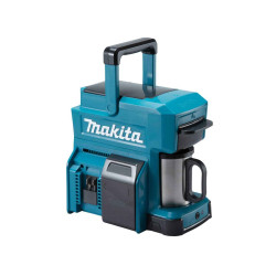 Macchina da caffe' makita dcm501z a batteria 640ml blu