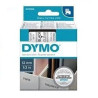 Nastro dymo tipo d1 (12mmx7m) nero/trasparente 450100 [s0720500]