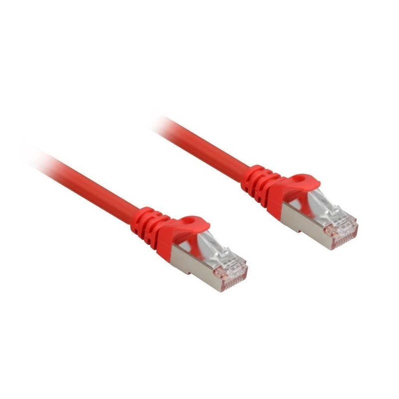 Cavo di rete sharkoon rj45 cat.6a sftp lsoh 10,0m rosso [4044951018710]