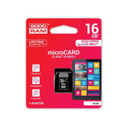 128gb scheda microsdhc goodram m1a4-1280r12 class 10 uhs nero