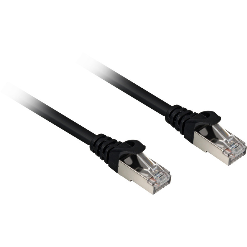 Cavo di rete sharkoon rj45 cat.6a sftp lsoh 10,0m nero [4044951018390]