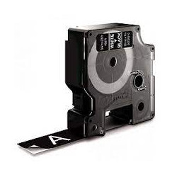 Nastro dymo tipo d1 (19mmx7mt) bianco/nero 458110 [s0720910]