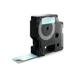 Nastro dymo tipo d1 (19mmx7mt) bianco/trasparente 458100 [s0720900]