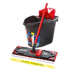 Tergicristallo vileda ultramat xl universale nero/rosso [161035]