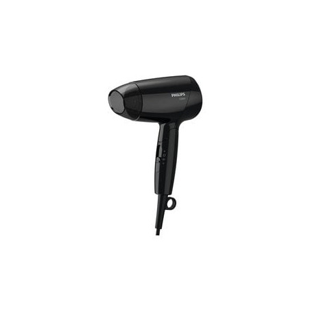 Asciugacapelli da viaggio essential care - nero - philips