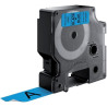Nastro dymo tipo d1 (19mmx7mt) nero/blu 458060 [s0720860]
