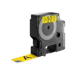 Nastro dymo tipo d1 (19mmx7mt) nero/giallo 458080 [s0720880]