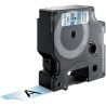 Nastro dymo tipo d1 (19mmx7mt) nero/trasparente 458000 [s0720820]