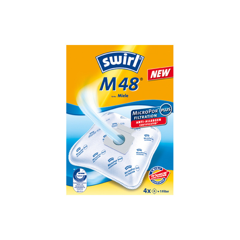 Sacchetto per la polvere swirl m 48 mp plus airspace [205639]