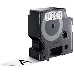 Nastro dymo tipo d1 (24mmx7mt) nero/bianco 537130 [s0720930]