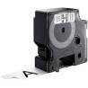 Nastro dymo tipo d1 (24mmx7mt) nero/bianco 537130 [s0720930]