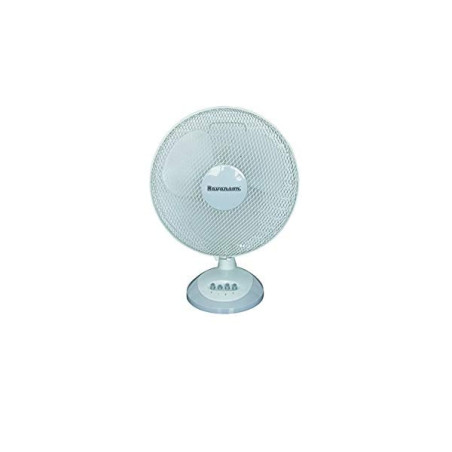 Ventilatore ravanson wt-1023 da tavolo a 2 velocita' bianco