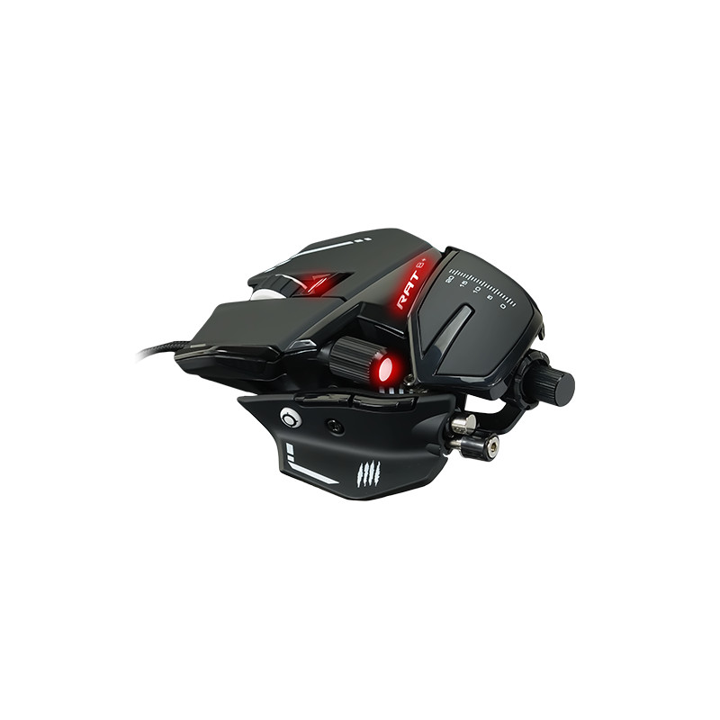 Mouse gaming mad catz rat 8+ nero [mr05dcinbl000-0]
